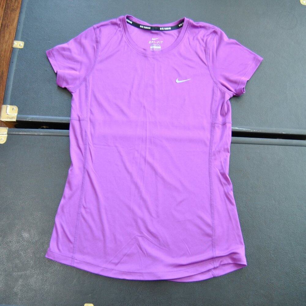 Nike Dri-Fit Purple Short Sleeve Shirt X-Small